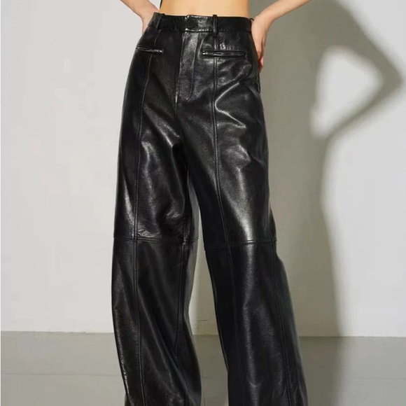 Beautiful pleather pants - Picture 7 of 7